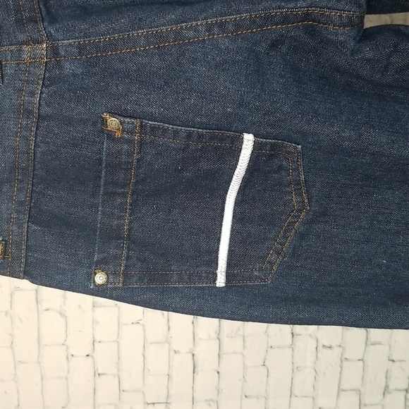 Enyce Jeans by Sean Combs Mens SZ 30/30 Y2K Dark Wash Baggy High Waisted Jeans - Picture 9 of 15
